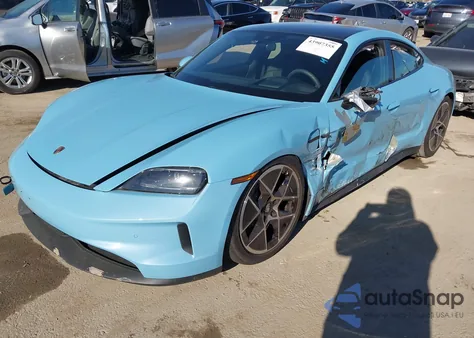 2025 Porsche Taycan 4 из США, поврежденный, VIN WP0AA2Y15SSA11600